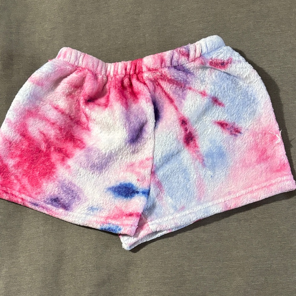 Top Trenz fuzzy pj Shorts